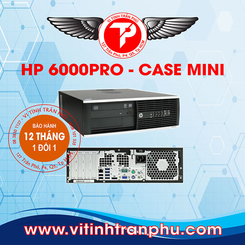 Máy Bộ HP 6000 PRO – CASE MINI – cấu hình 2